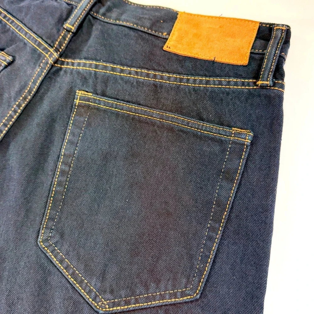 NEW Banana Republic Heritage Straight Fit Jeans Mens 31x32 Dark Wash Classic